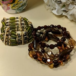 💚 2 Bracelet Sets!